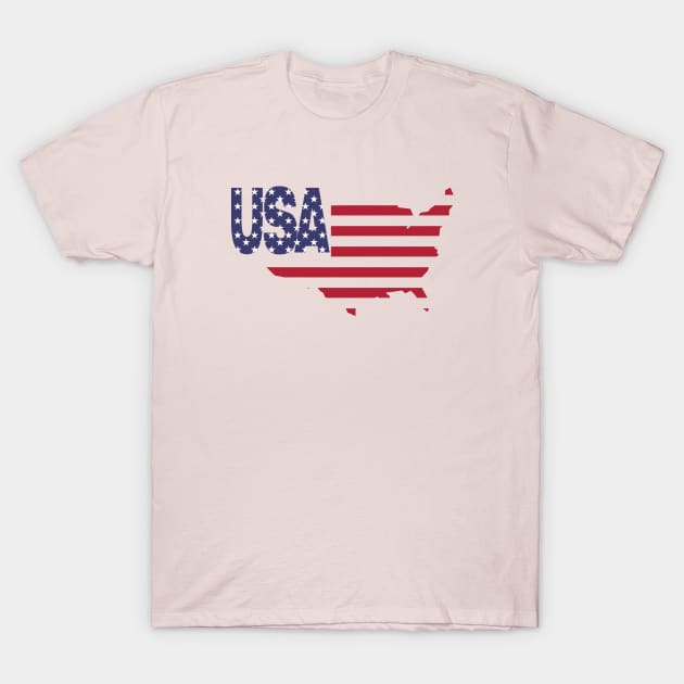 USA T-Shirt by Mhamad13199